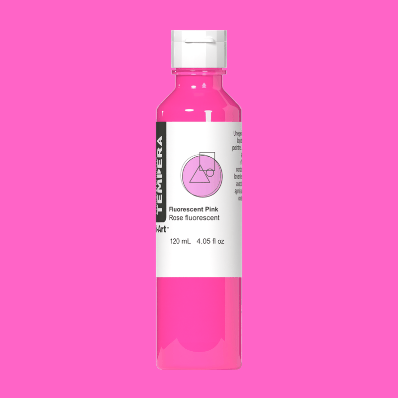 Primary Liquid Tempera - Fluorescent Pink