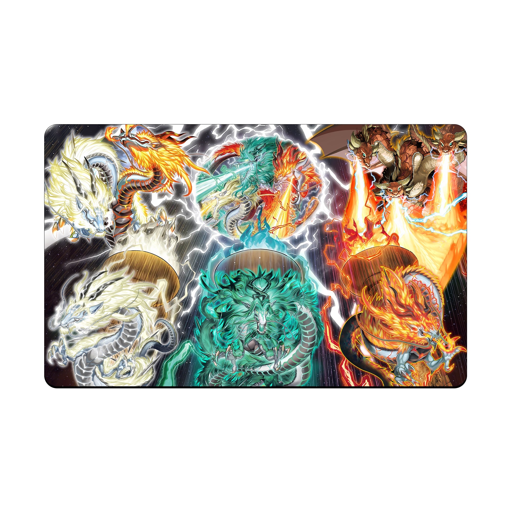 Tapis de jeu pour le type de deck Tenpai Dragons