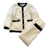Texture Soft Glutinous Little Fragrant Pajamas Suit For Women