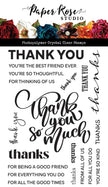 Thank You Clear Stamps 34401