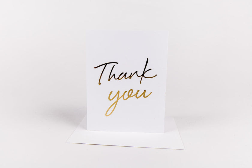 Thank You (Gold)