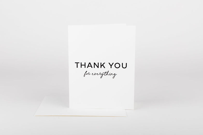 Thank You For Everything