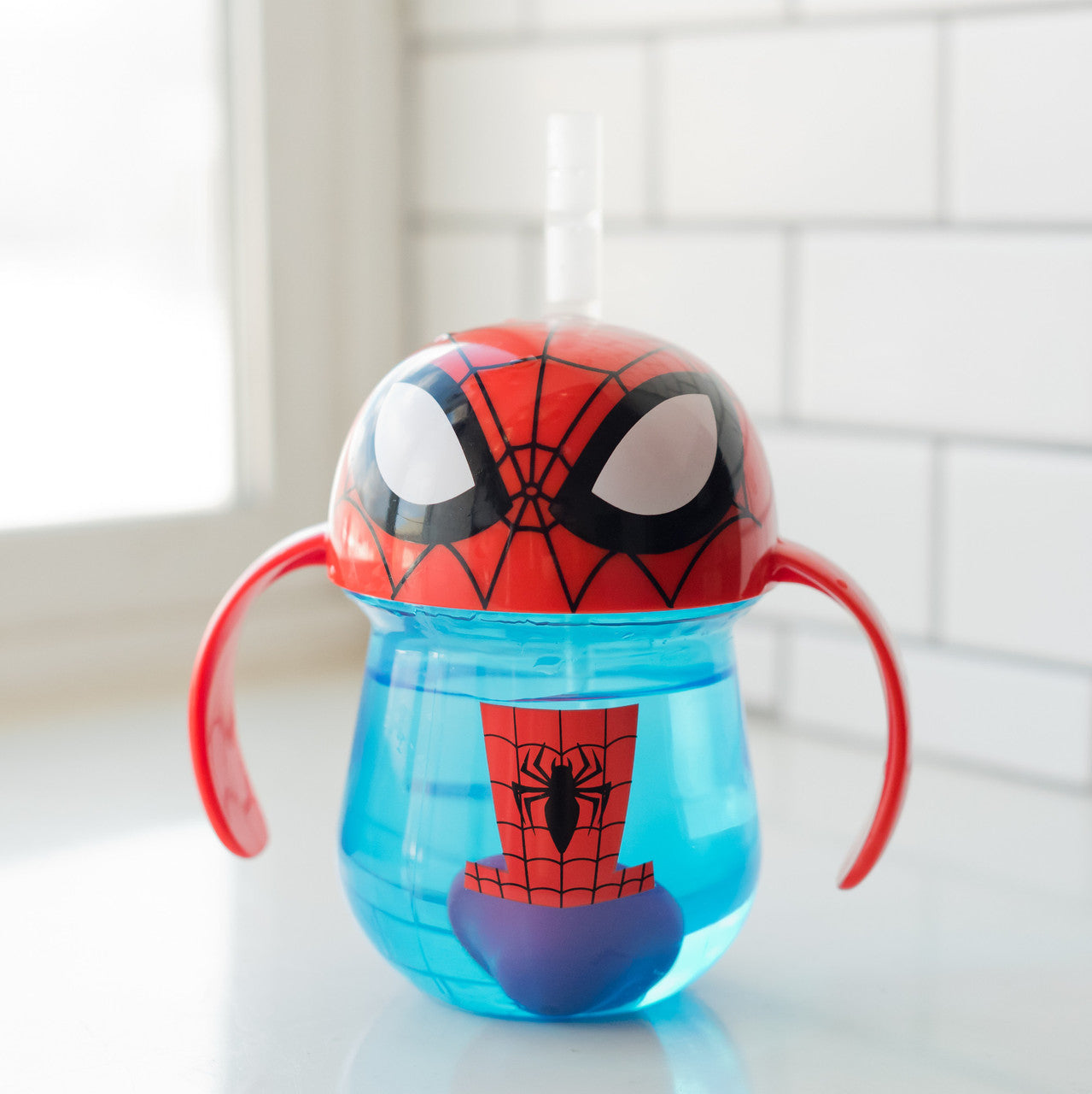 The First Years - Marvel - Spiderman - Weighted Straw Cup