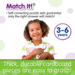 The Learning Journey - MATCH IT! - DES DINOSAURES DE LA TÊTE À LA QUEUE