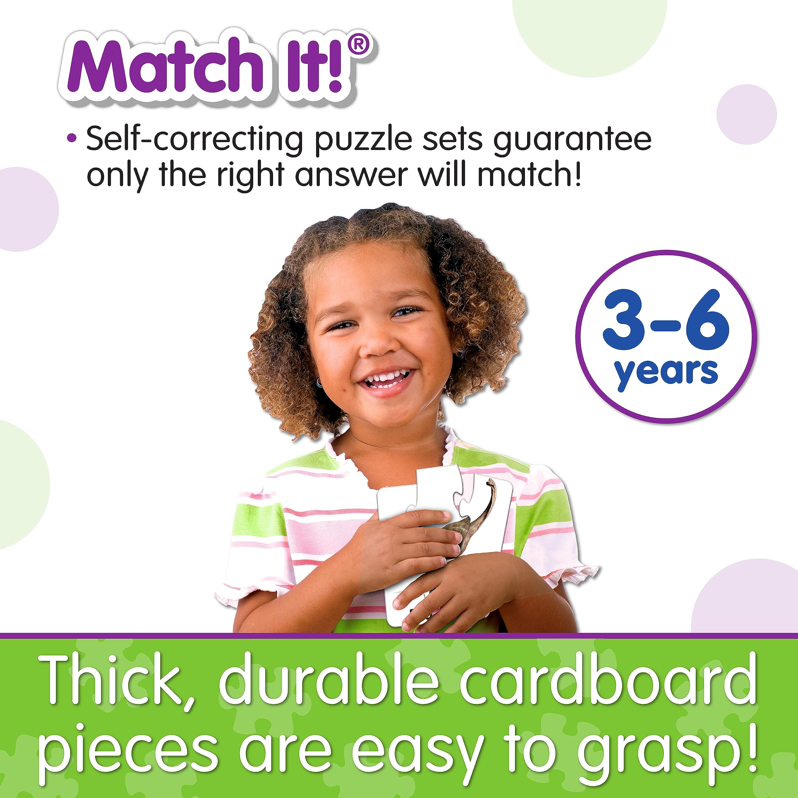 The Learning Journey - MATCH IT! - DES DINOSAURES DE LA TÊTE À LA QUEUE