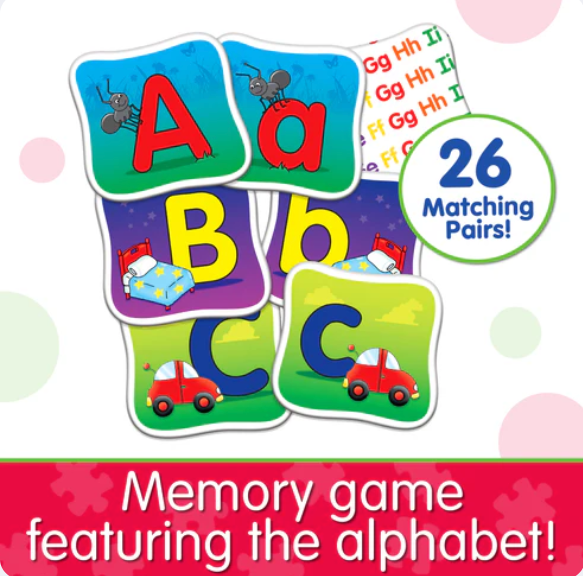 The Learning Journey - MATCH IT! MEMORY - ALPHABET
