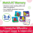 The Learning Journey - MATCH IT! MEMORY - ALPHABET