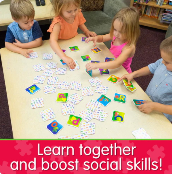 The Learning Journey - MATCH IT! MEMORY - ALPHABET