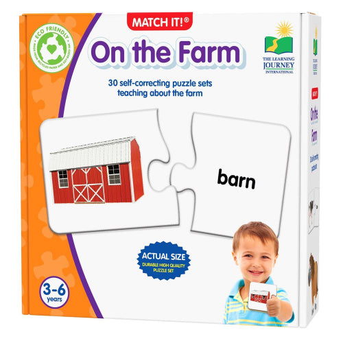 The Learning Journey - MATCH IT! - ON THE FARM