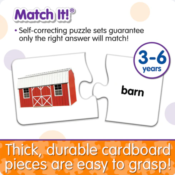 The Learning Journey - MATCH IT! - ON THE FARM