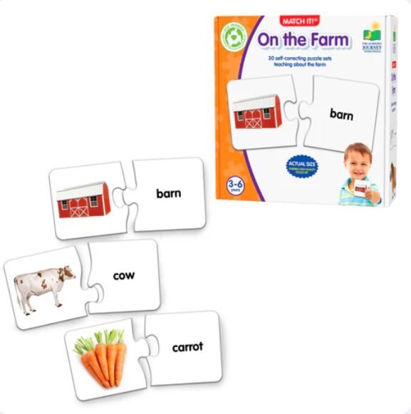 The Learning Journey - MATCH IT! - ON THE FARM