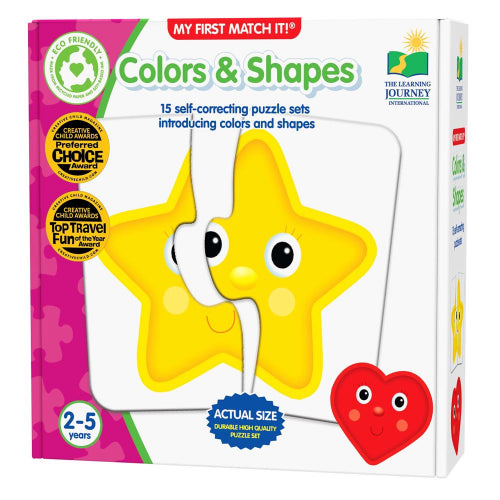 The Learning Journey - MON PREMIER JEU DE MISE EN CORESPONDANCE ! - COULEURS ET FORMES