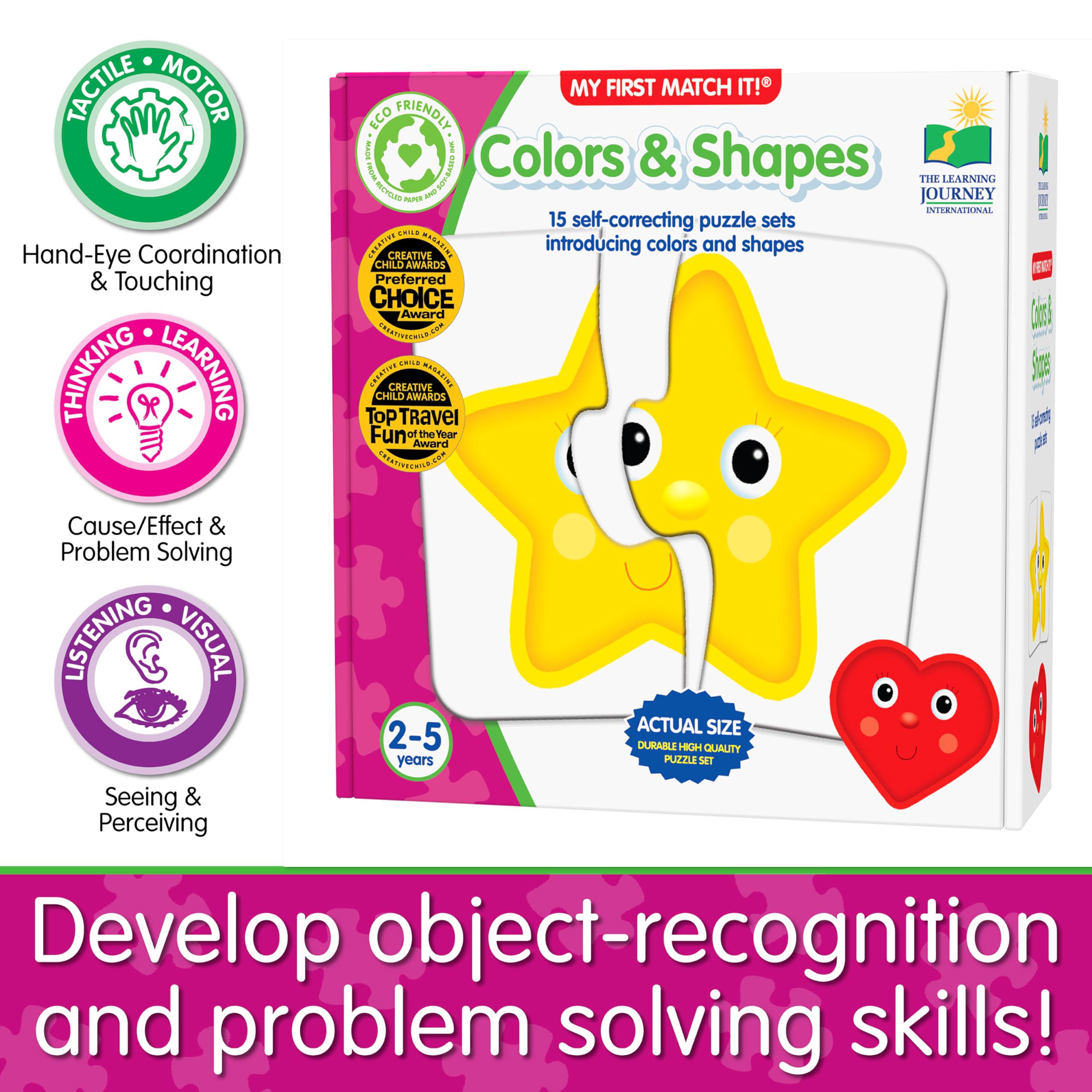 The Learning Journey - MON PREMIER JEU DE MISE EN CORESPONDANCE ! - COULEURS ET FORMES