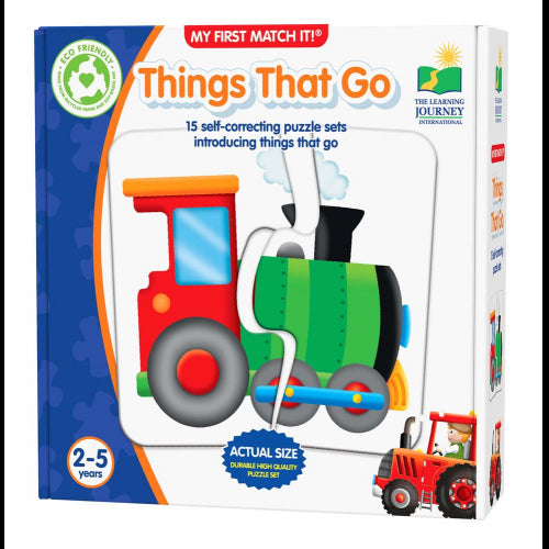 The Learning Journey - Mon premier jeu de correspondance - Les choses qui bougent