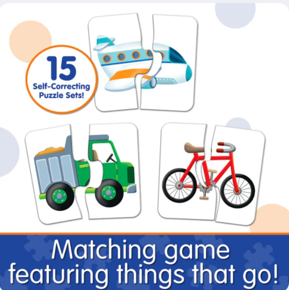 The Learning Journey - Mon premier jeu de correspondance - Les choses qui bougent