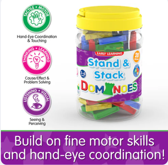 The Learning Journey - STAND & STACK DOMINOES