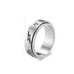 The Stars And The Moon Rotating Titanium Steel Women Ring