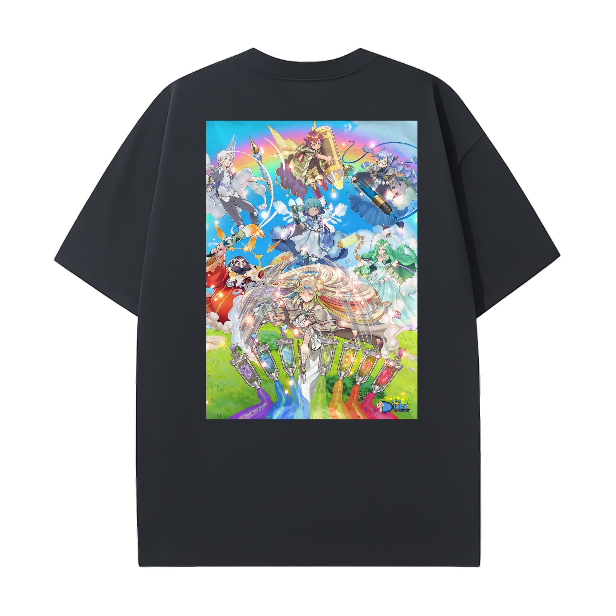 T-shirt arc-en-ciel The Weather Painter