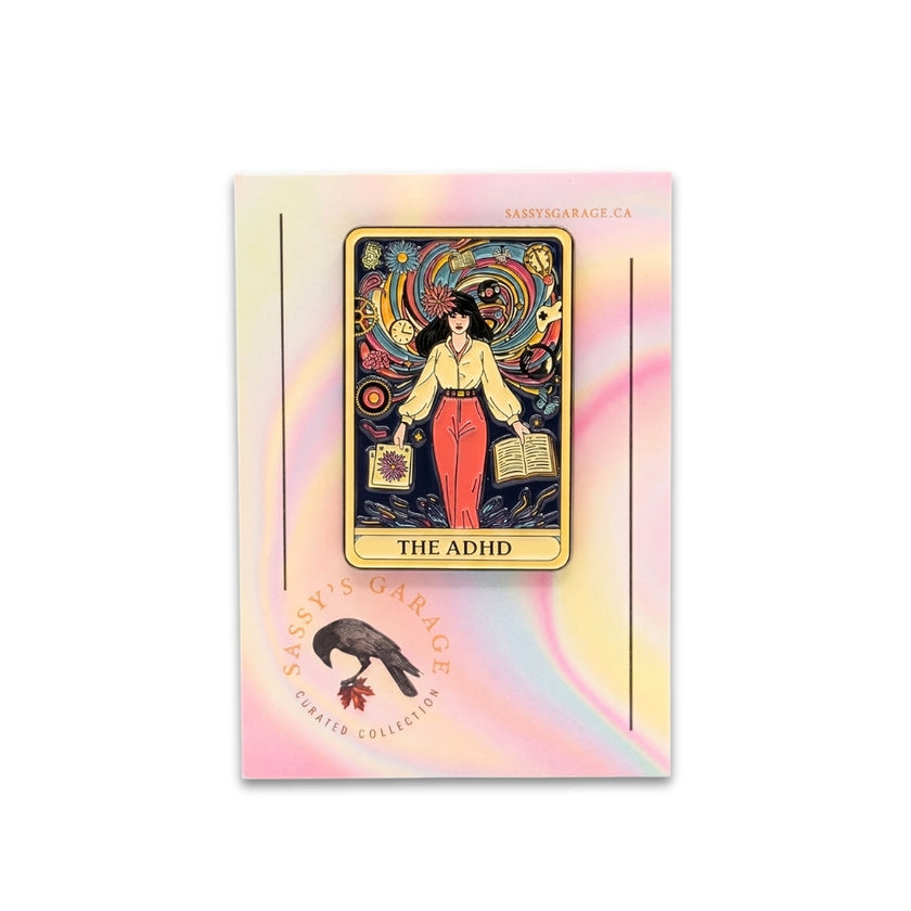The ADHD (Tarot Card) | Collectible Pin