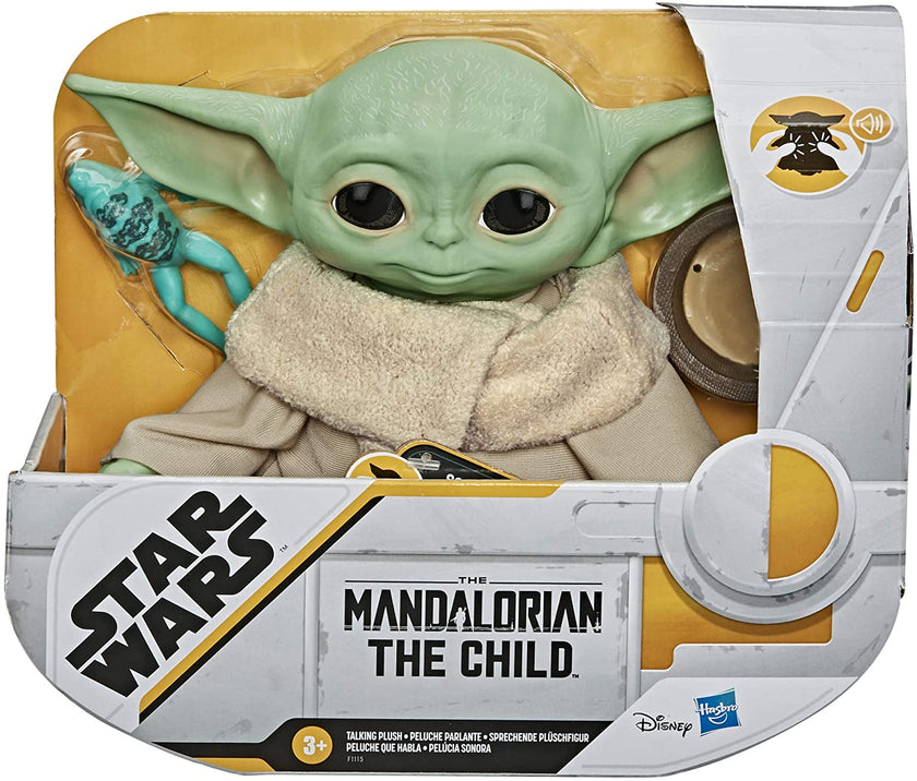 Jouet en peluche parlant Star Wars The Child avec sons - Baby Yoda Mandalorian