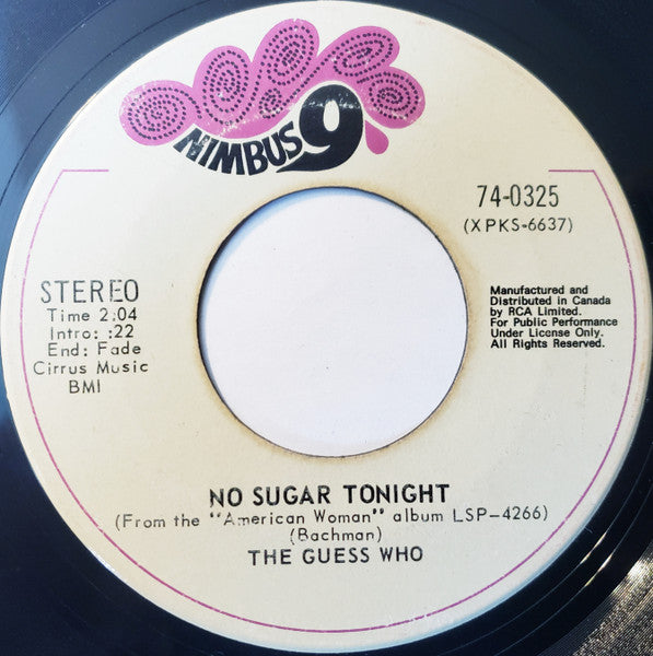 The Guess Who – American Woman / No Sugar Tonight -  7