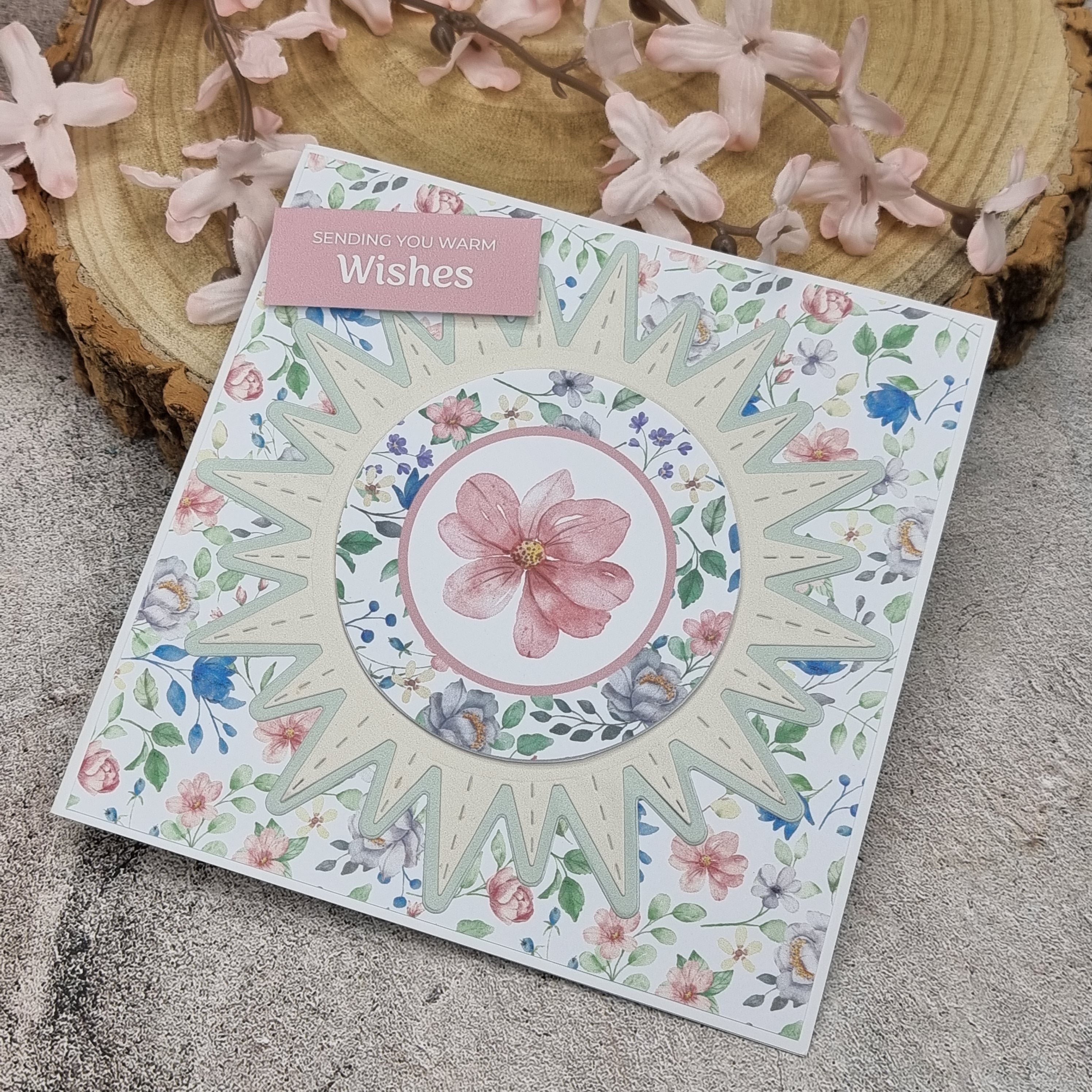 The Paper Boutique Sunny Gardens 8 in x 8 in Paper Kit Pad