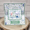 The Paper Boutique Sunny Gardens 8 in x 8 in Colour Card Pad