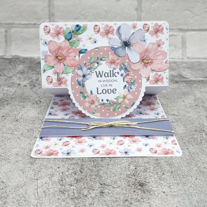 The Paper Boutique Sunny Gardens 8 in x 8 in Decorative Paper Pad