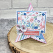 The Paper Boutique Sunny Gardens 8 in x 8 in Colour Card Pad