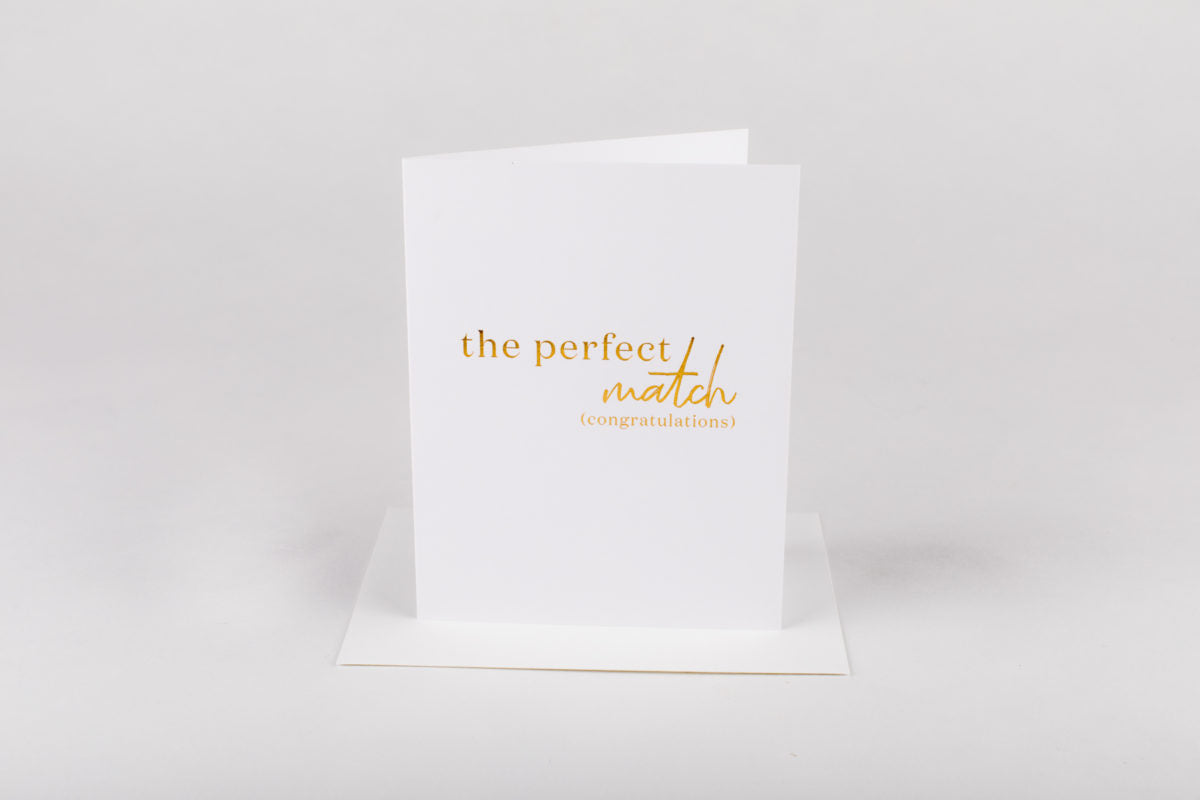 The Perfect Match