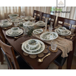 Handcrafted Ceramic Dinnerware Set for 6 – Luxury Tableware Dinner Set & Homeware Decor