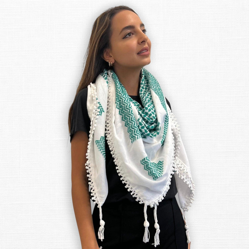 Bold Kufiya (Keffiyeh) | Green