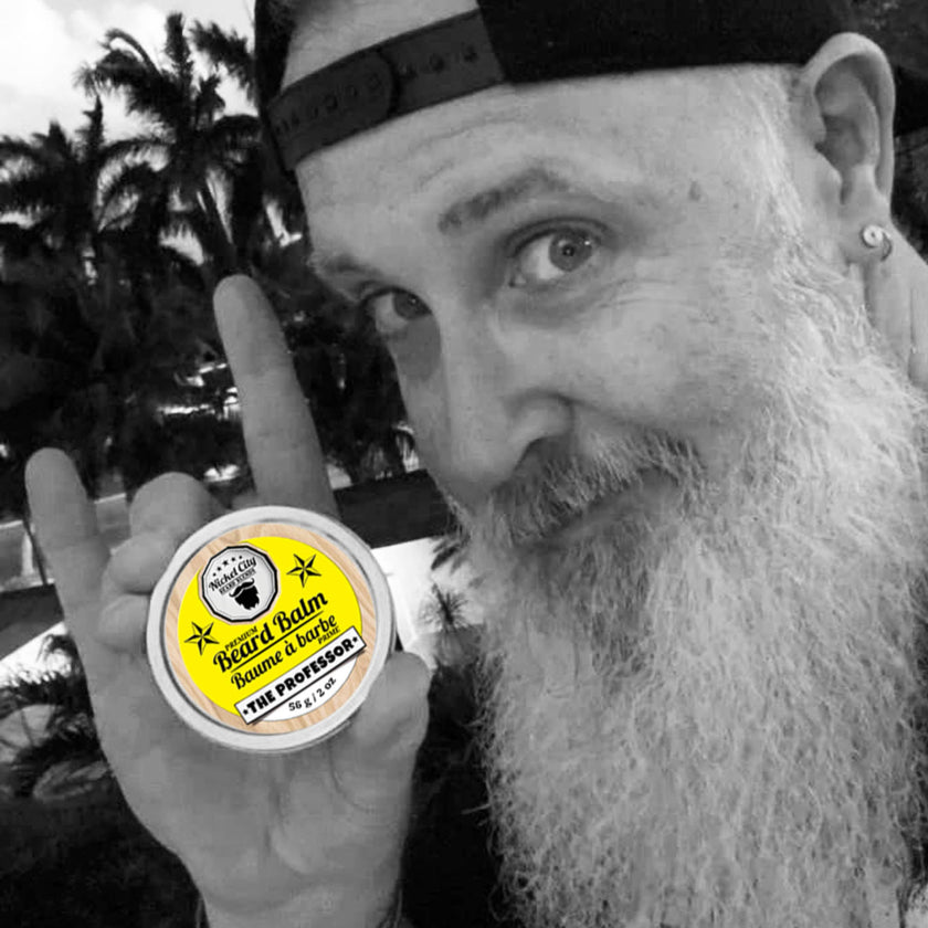 The Professor Beard Balm (56g) – Cedarwood, Vanilla & Sweet Cigar | Strong Hold & Conditioning Balm | Dr. Chris Schneider Collaboration