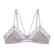 Thin Lace Comfortable Back Shaping Bra Set