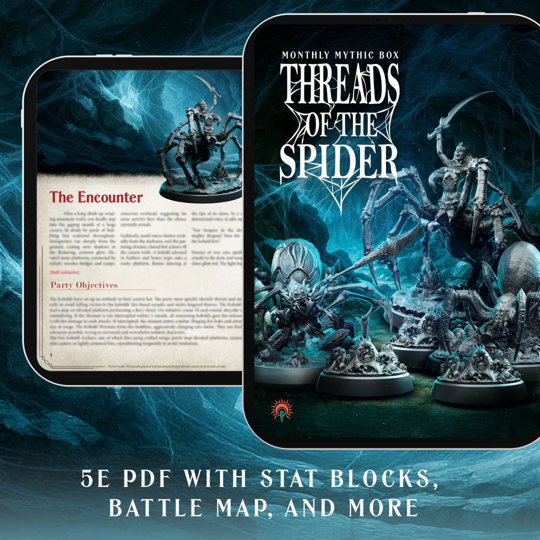 Threads of The Spider | Mythic Box | 5e Combat Encounter