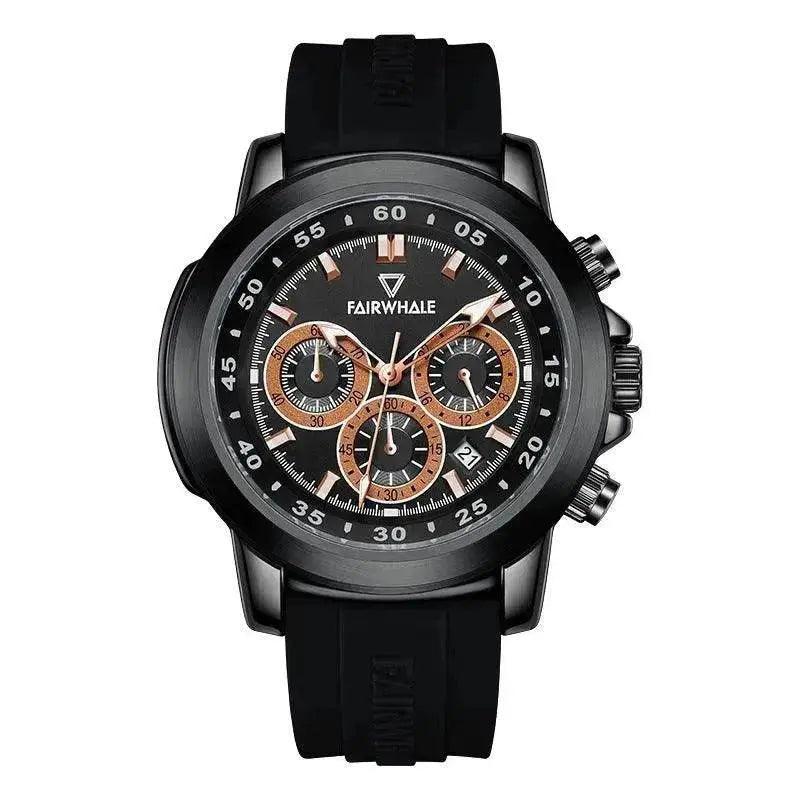 Three Eyes And Six Needles Multifunctional Daytona Watch