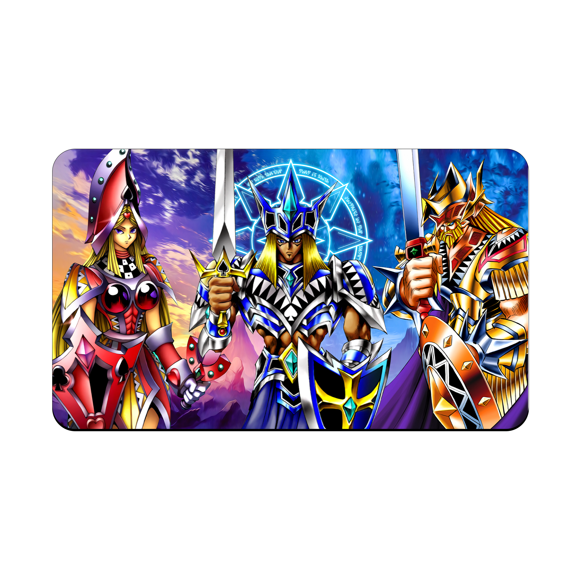 Tapis de jeu Les Trois Mousquetaires (cartes à jouer)