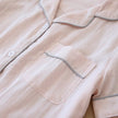 Three-piece Cotton Gauze Pajamas For Women