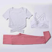 Three-piece speed suit for gym yoga wear