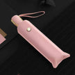 Three-section umbrella for sunshade and rain