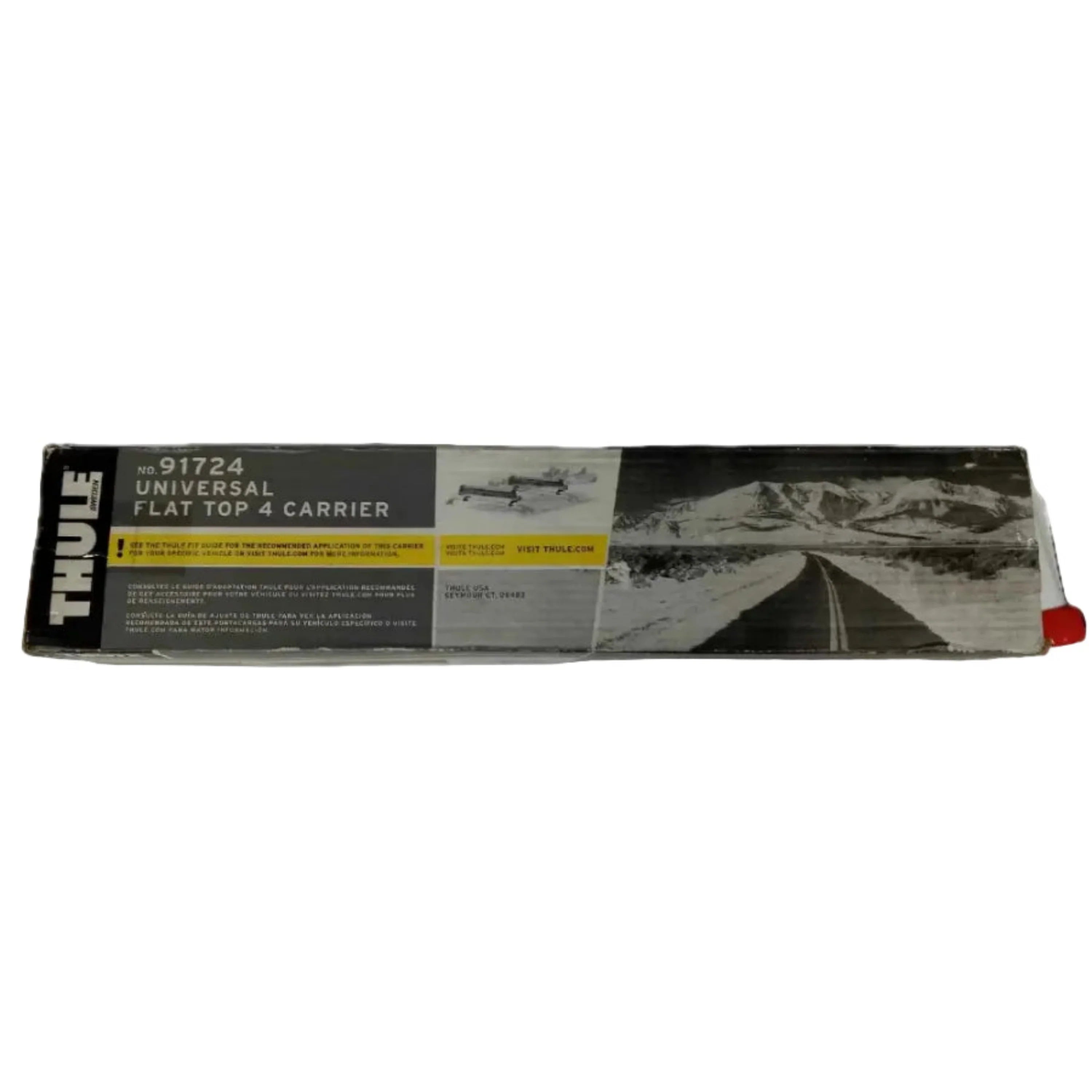 Thule 91724 Universal Flat Top 4 Carrier | Single Replacement Ski Carrier