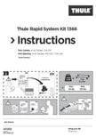 Thule Rapid System Fit Kit 1368