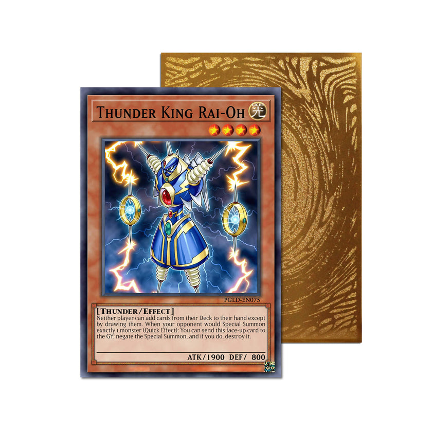 Carte Orica Métal Thunder King Rai-Oh