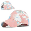 Tie-Dye Hat Pure Cotton Sun Visors Ponytail Cap