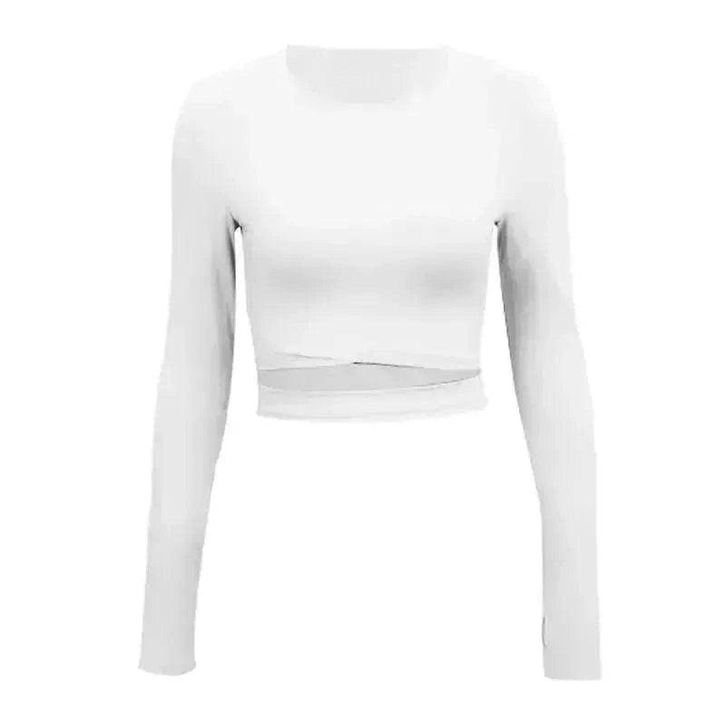 Tight-fitting Navel-bearing Sports Running Gym Yoga Wear
