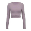 Tight-fitting Navel-bearing Sports Running Gym Yoga Wear