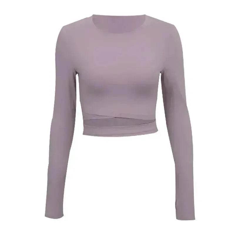 Tight-fitting Navel-bearing Sports Running Gym Yoga Wear