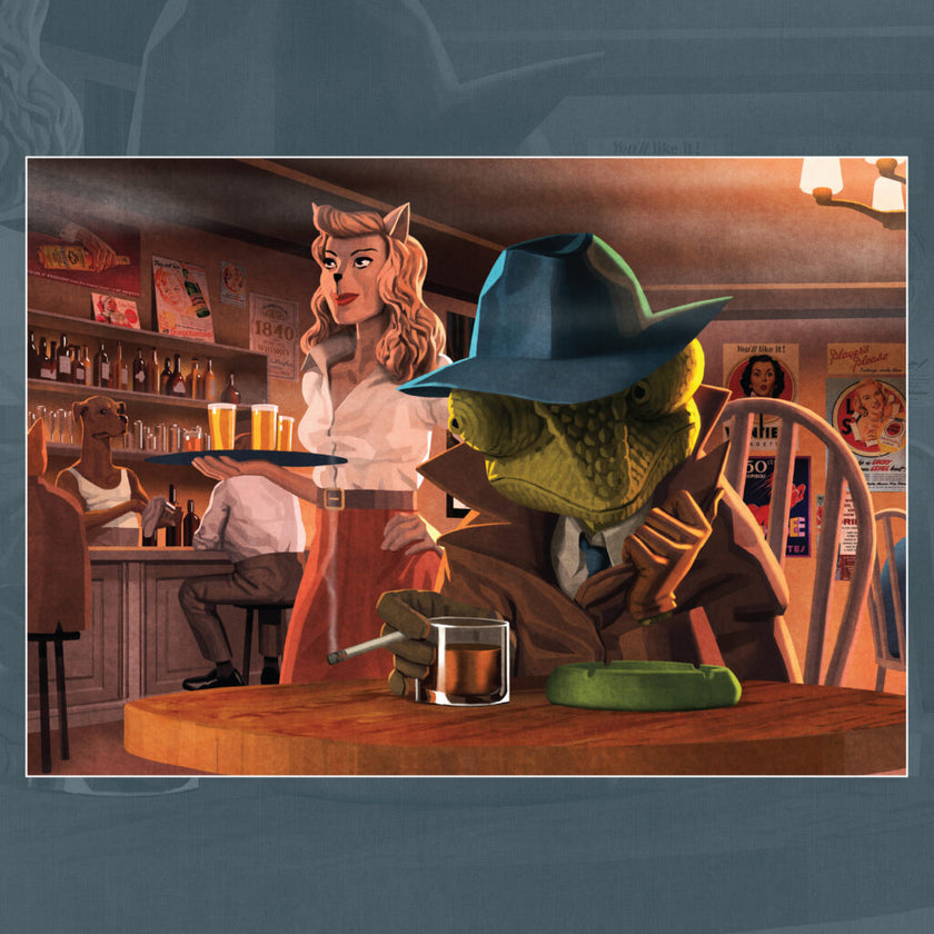 Tiki Editions - Art & Meeple: Mafiozoo The Detective