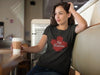 Canadian Coffee Lover Rhinestone Apparel – Tim's Maple Leaf Sparkle | Blingdazzel