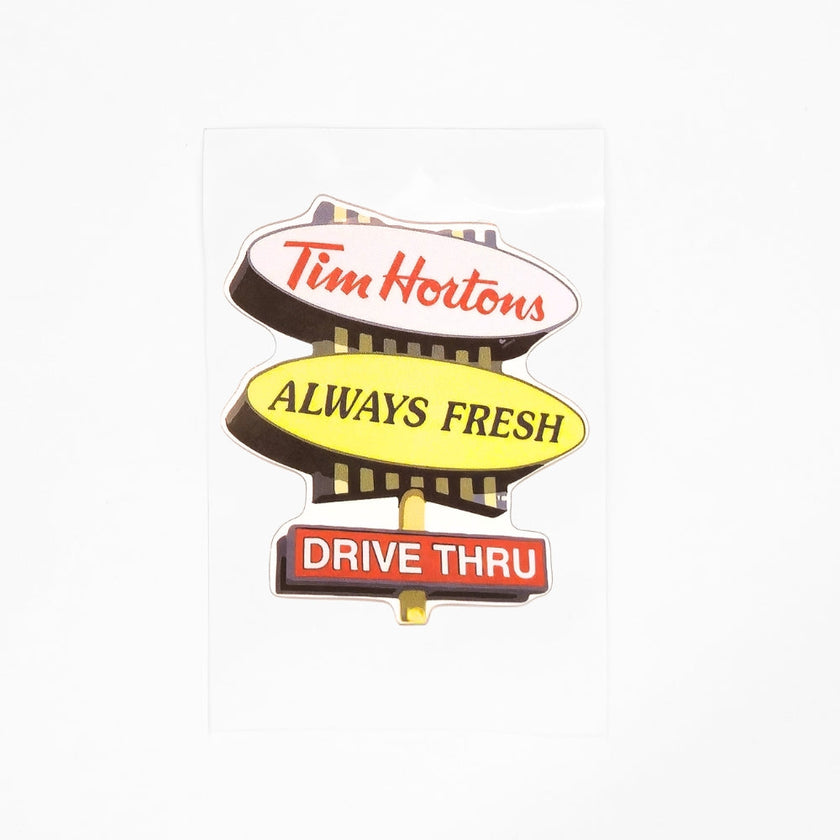 Timmies Drive Thru | Vinyl Sticker